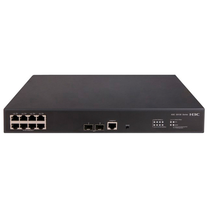 H3C S5130S-10P-HPWR-EI 8口全千兆PoE交换机
